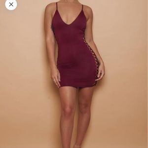 MARS THE LABEL THE GODDESS MINI DRESS